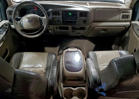 2004 Ford Excursion Eddie Bauer from USA, damaged, VIN 1FMNU44S34EA09406